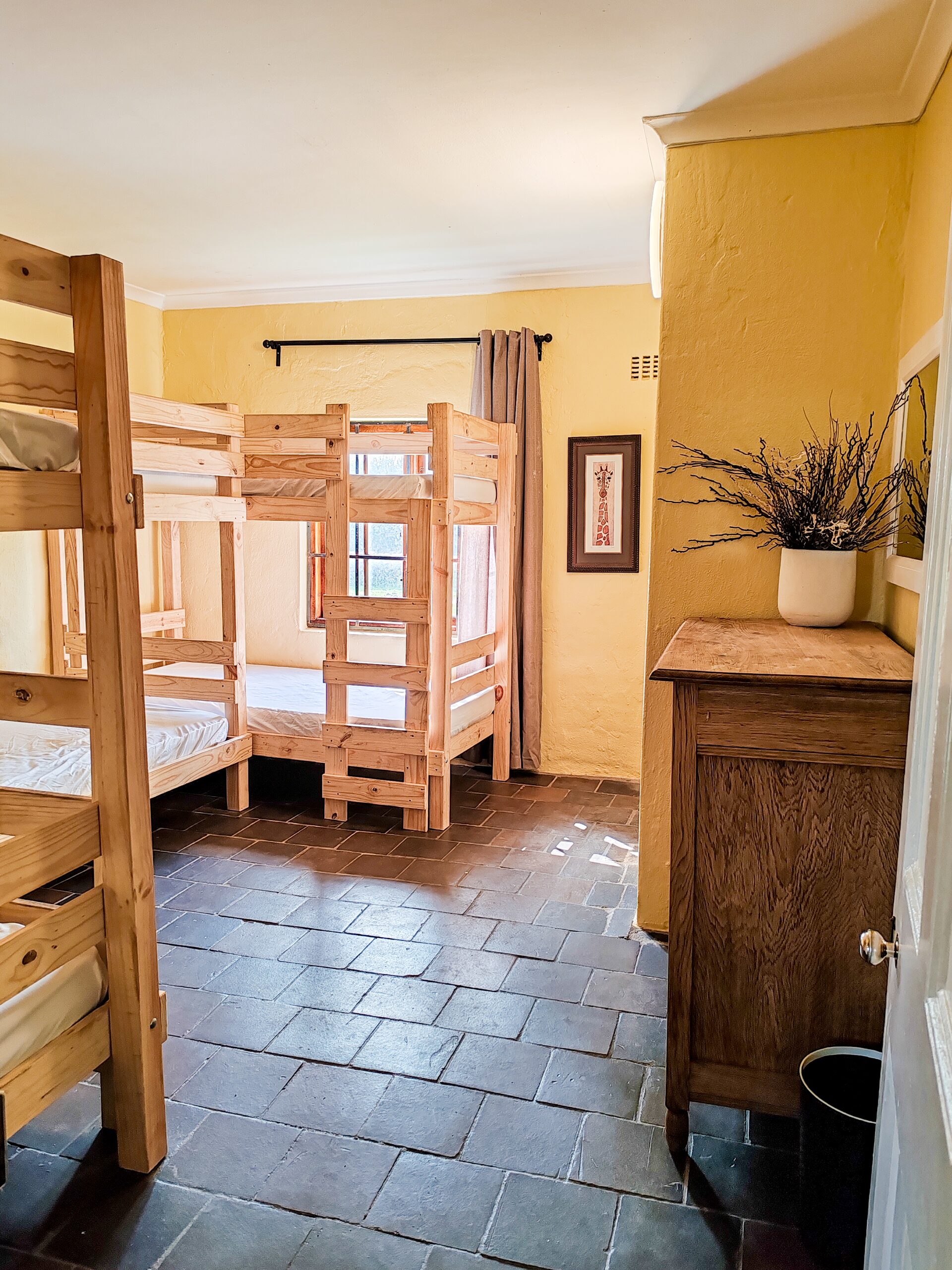 Bunk room at King’s Kraal